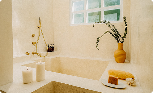 Villa Cielo bathroom interior